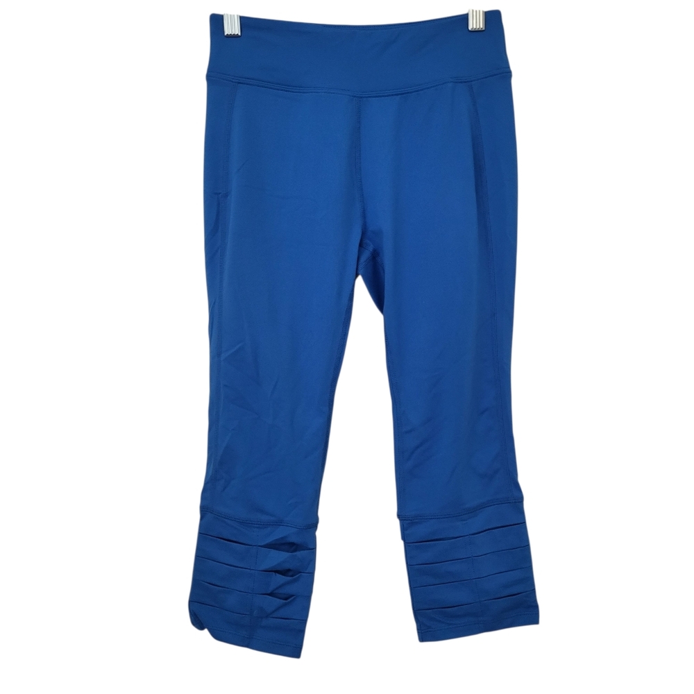 Soybu Capri Leggings Blue sz S